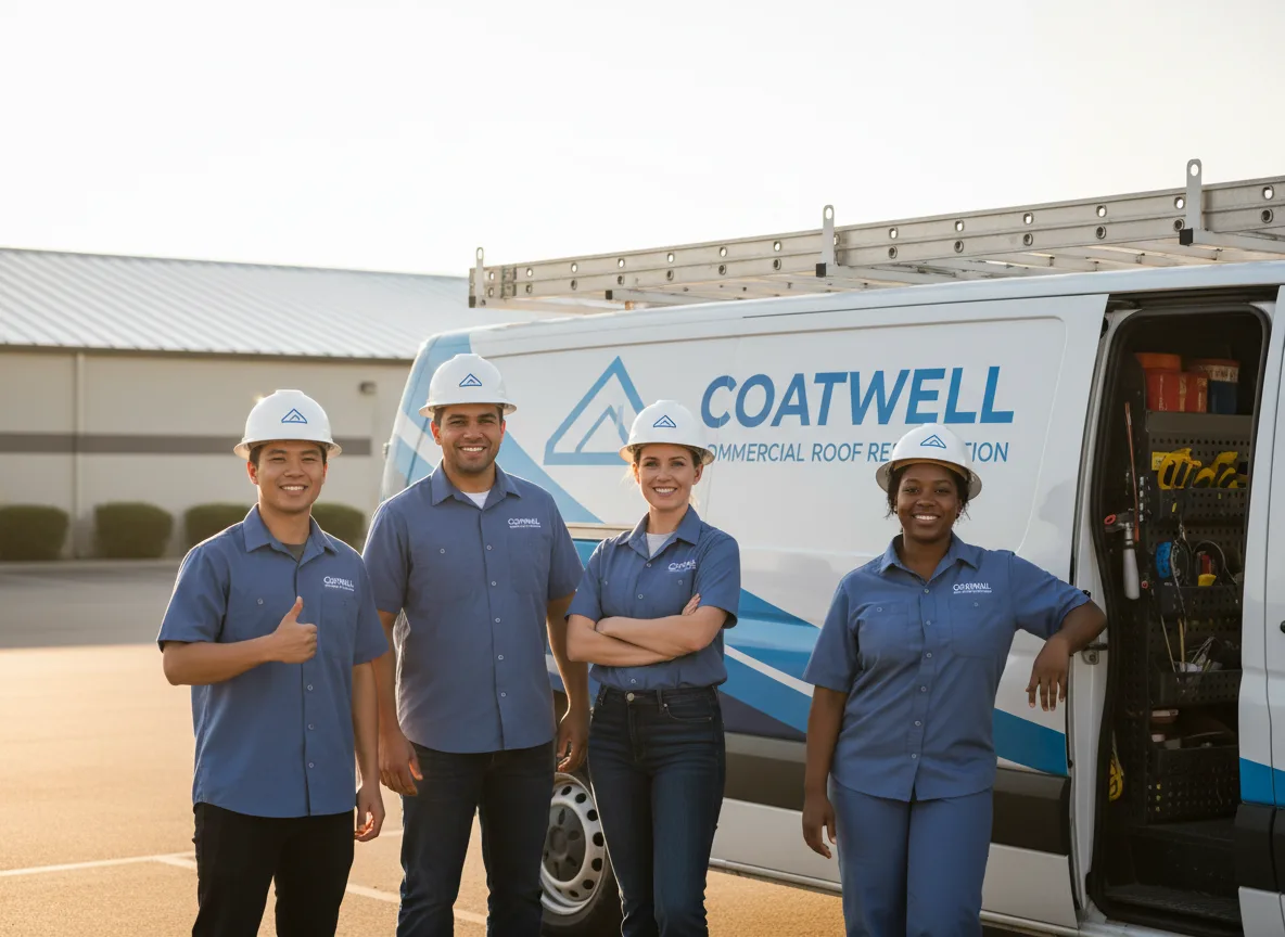 Commercial roof coating company in Whitewright, TX